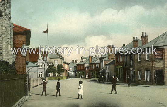 High Street, Brightlinsea, Essex. c.1908